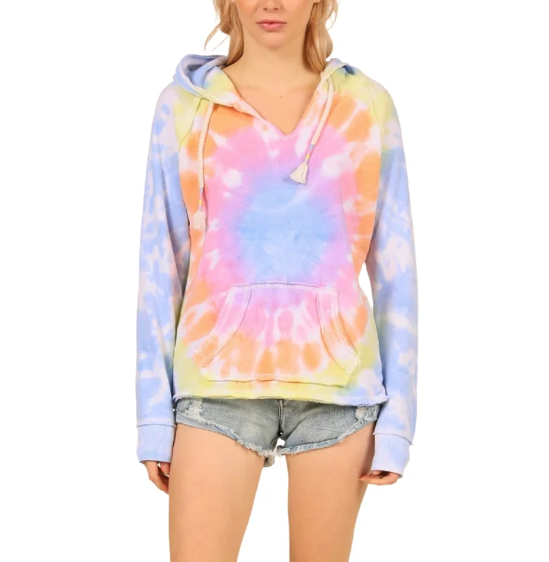 Huge Discounts Vintage Havana/Ocean Driven Fantasy Tie Dye Hoodie OD4214
