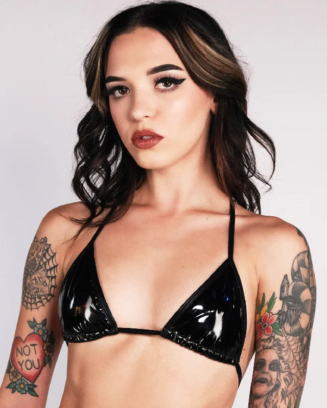 Final Offer Vinyl Triangle Top