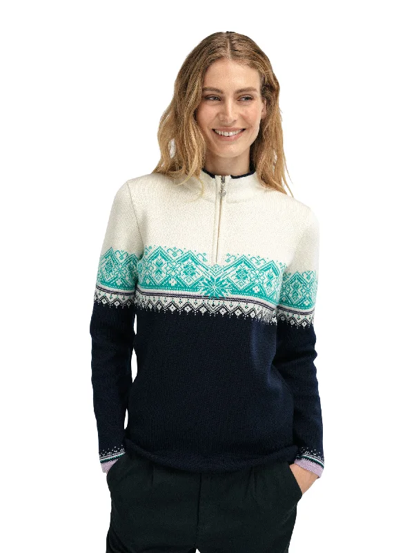 Inventory Reduction Dale of Norway - Moritz Women's Sweater - Marine Peacock
