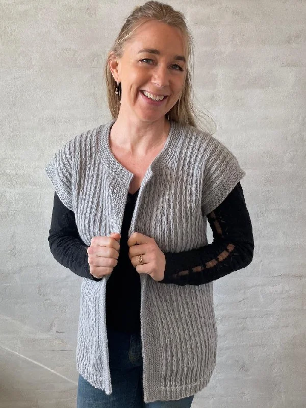 Price Reduction Links vest by Hanne Falkenberg, No 2 knitting kit