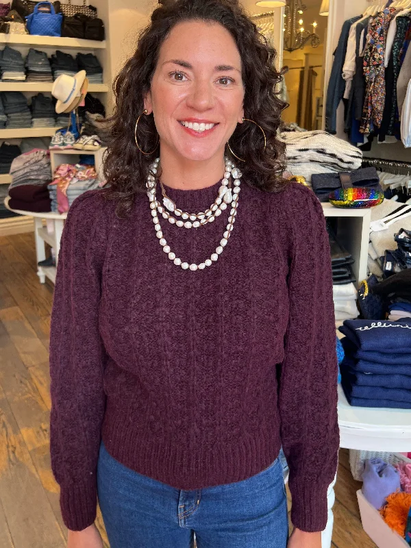 Price Reduction W+W Puff Sleeve Sweater