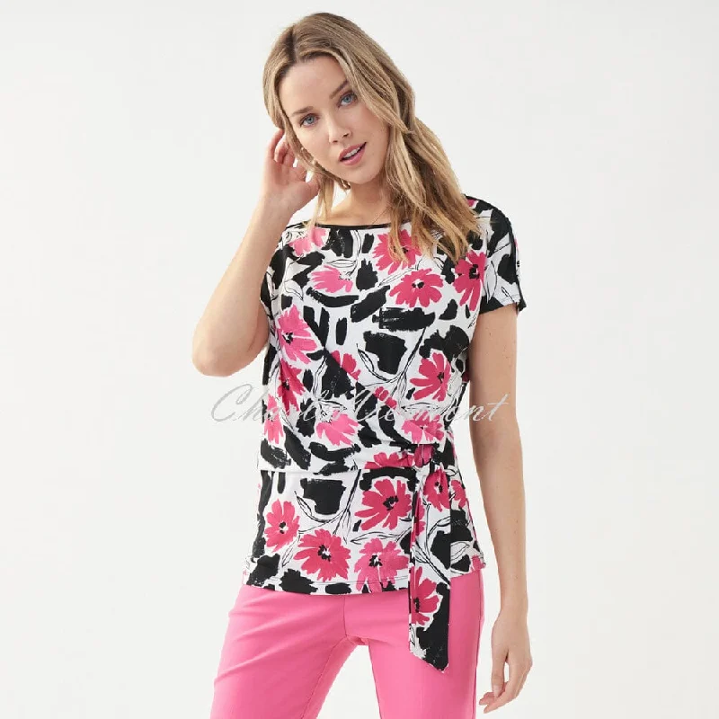 Deal Mania Joseph Ribkoff Floral Print Top – Style 221117