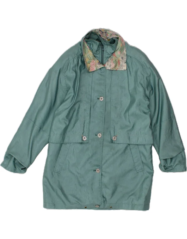 Now Available VINTAGE Womens Overcoat US 10 Large Green