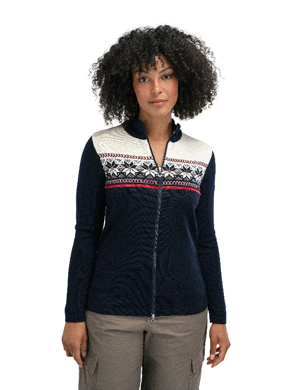 Huge Discounts Dale of Norway - Liberg Women's Jacket - Marine/ Off-White/ Raspberry