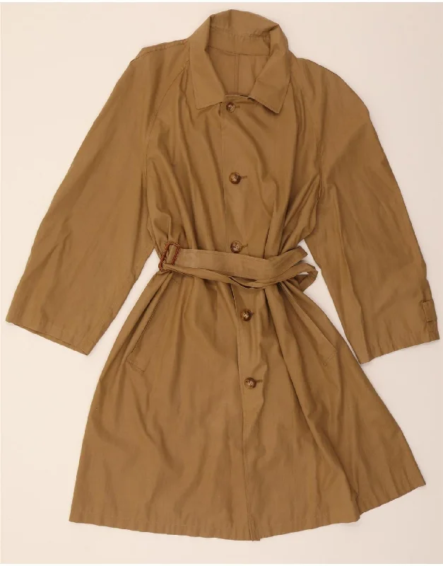 Bonus Offer VINTAGE Womens Trench Coat UK 18 XL Beige