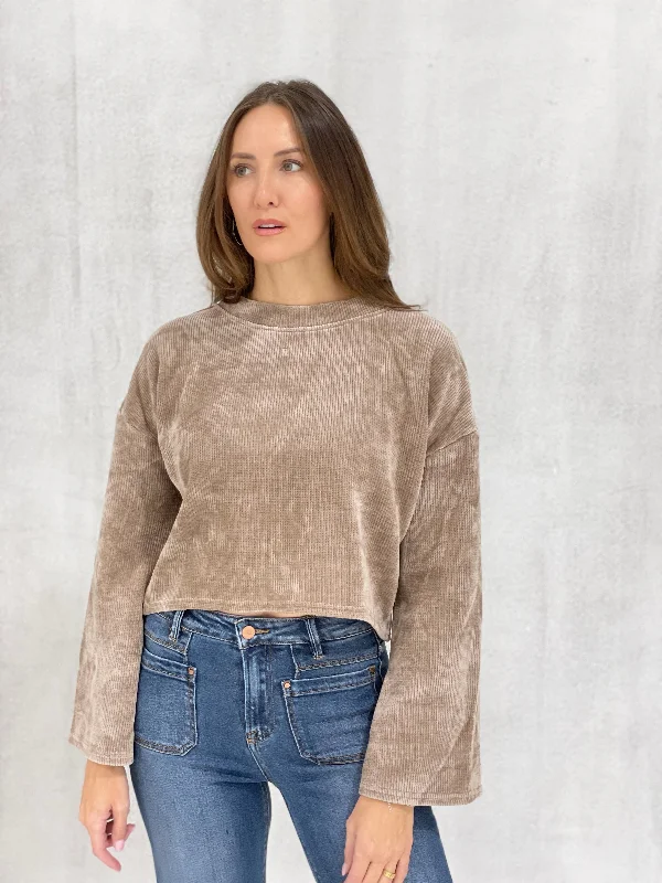 Huge Discounts Right Reasons Sweater - Taupe