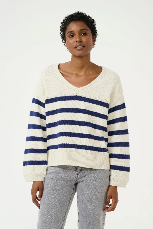 Members Only Cream Muka Knit Polo Pullover