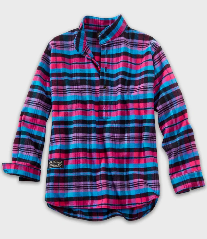 Super Deal Henley Flannel Shirt - Tropic