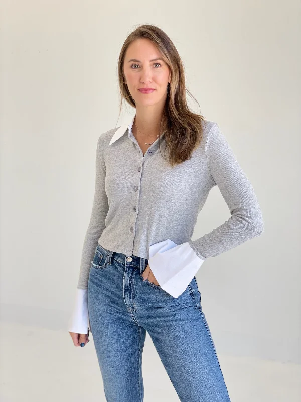 Weekend Specials to Cherish Central Park Sweater - H Grey