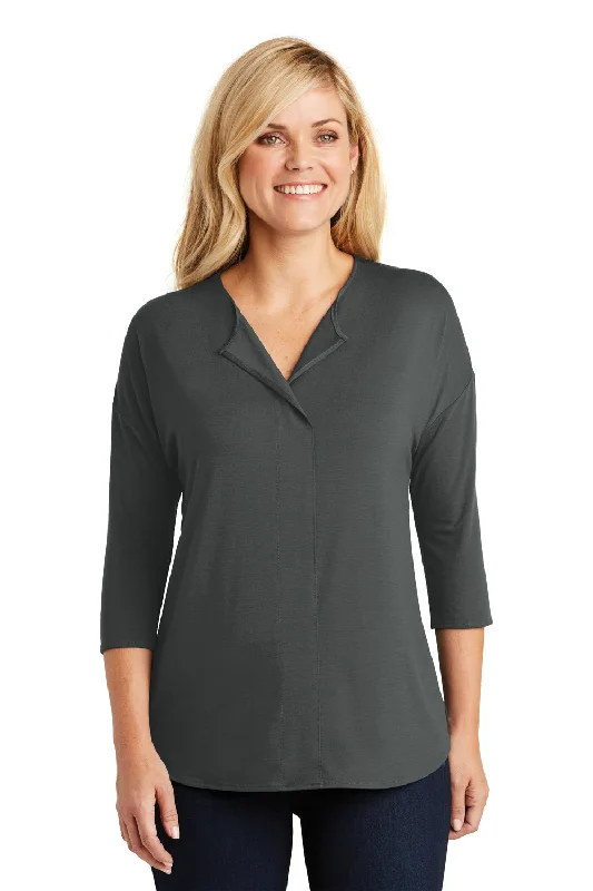 Year-End Sale Port Authority Womens Concept Jersey 3/4 Sleeve V-Neck T-Shirt - Smoke Grey Year-End Sale Port Authority Womens Concept Jersey 3/4 Sleeve V-Neck T-Shirt - Smoke Grey