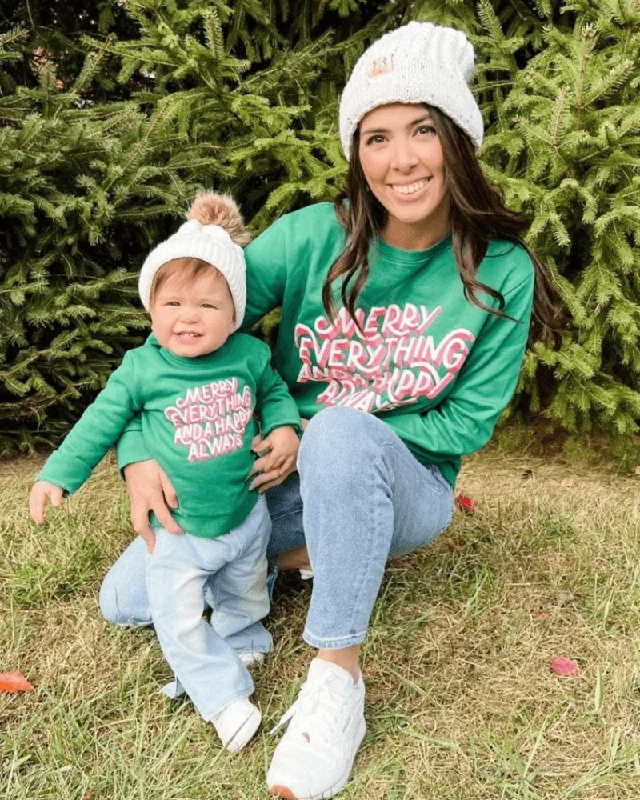Must-Have Deals "Merry Everything & Happy Always" Sweatshirt