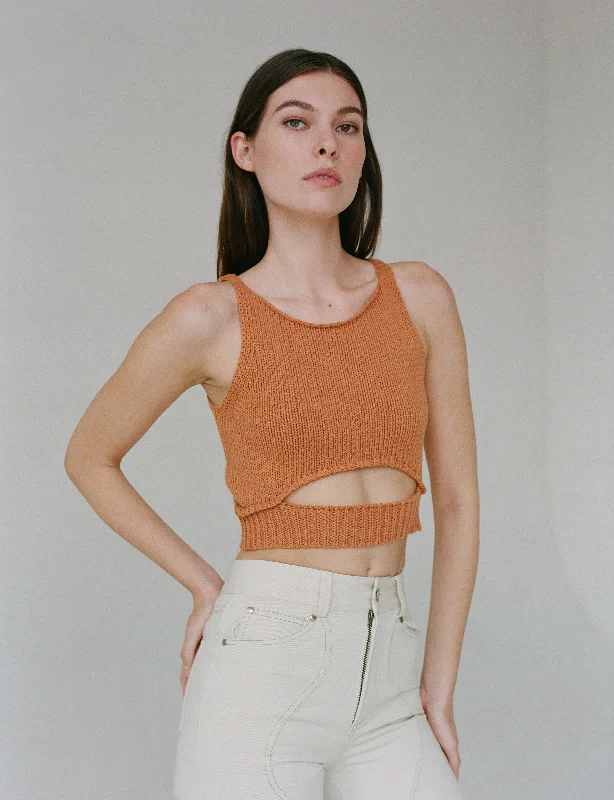 TIME-Limited Offer SINTRA SLIT TOP IN BURNT ORANGE