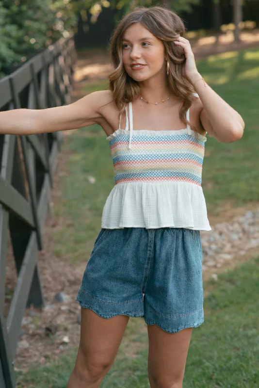 Half Price Colors of the Rainbow Top