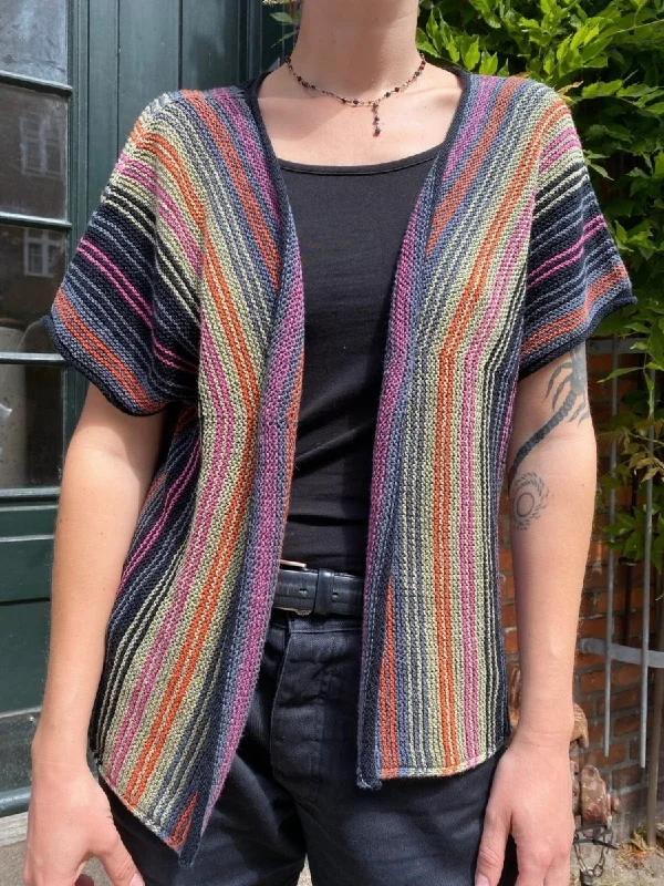Limited Availability Ypsilon vest by Hanne Falkenberg, No 21 knitting kit
