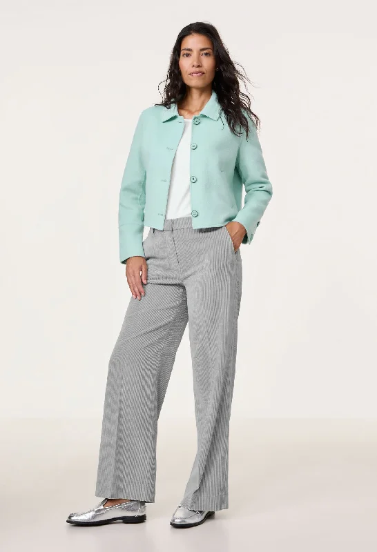 Price Reduction Buttoned Soft Feel Jacket