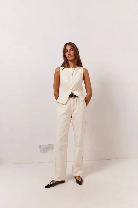Epic Deals Suki Denim Jeans Cream
