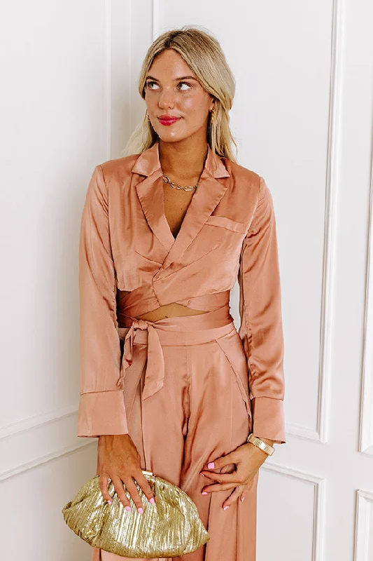 Massive Deals So Blessed Front Tie Top