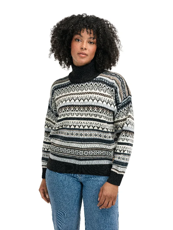Special Promotion Dale of Norway - Utsira Women's Sweater - Coffee/Off-White