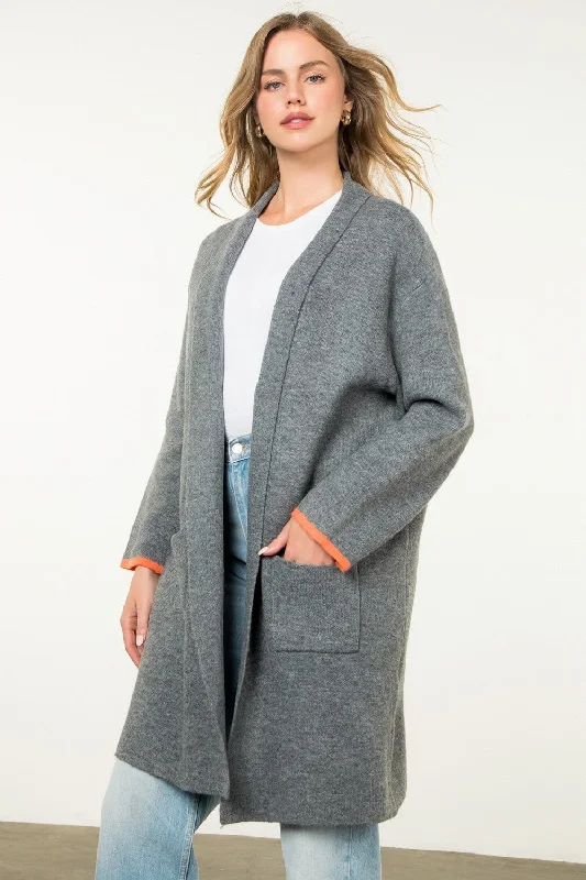 New Markdowns Little Bit More Cardigan - Grey