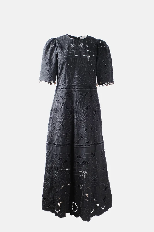Lowest Price Blaire Eyelet S/Slv Dress Black