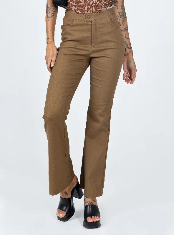 New Arrival Everette Pants Brown