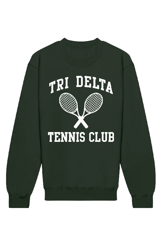 Weekend Savings Spree Delta Delta Delta Tennis Club Crewneck Sweatshirt