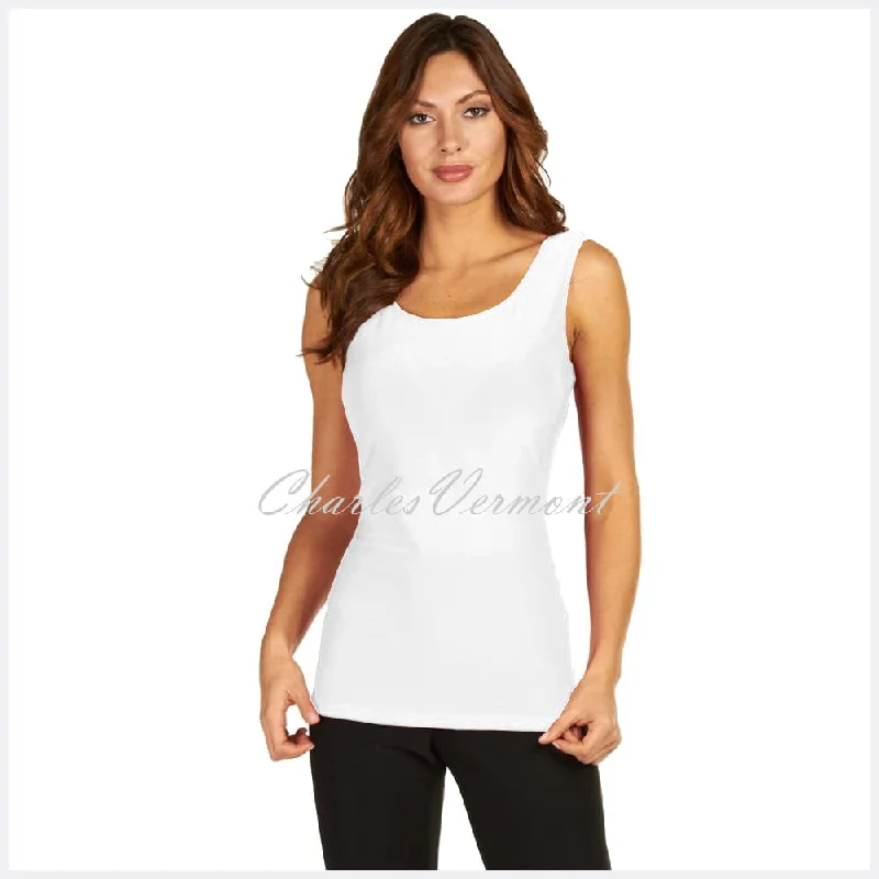 Super Sale Frank Lyman Long-line Camisole – Style 010 (Off-White)
