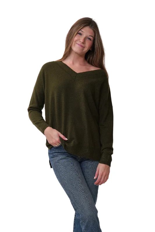 Early Access Marina Double V Pullover