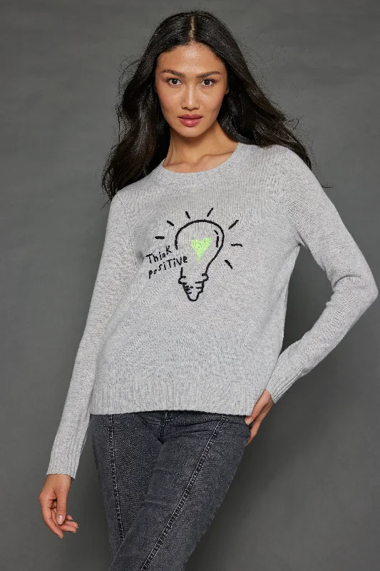 Weekend Discounts to Grab Lisa Todd Think Positive Sweater