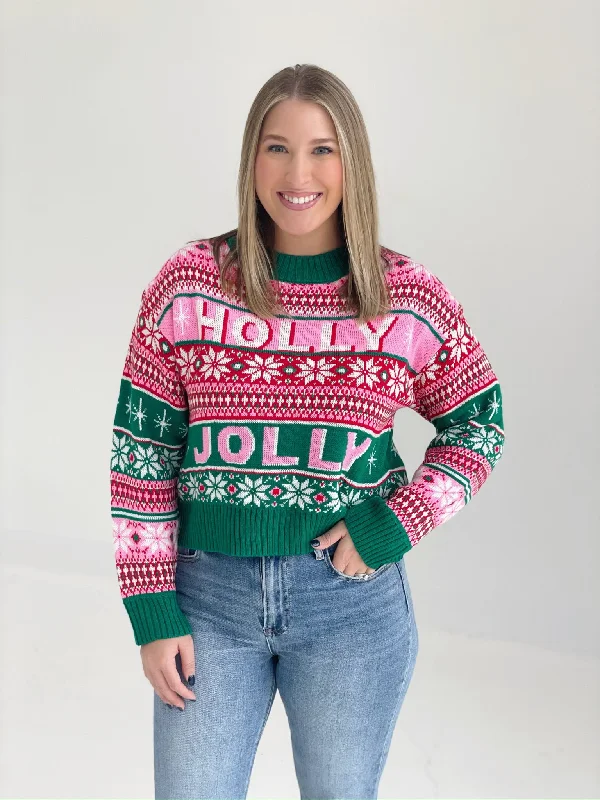 Year-End Clearance Holly Jolly Sweater