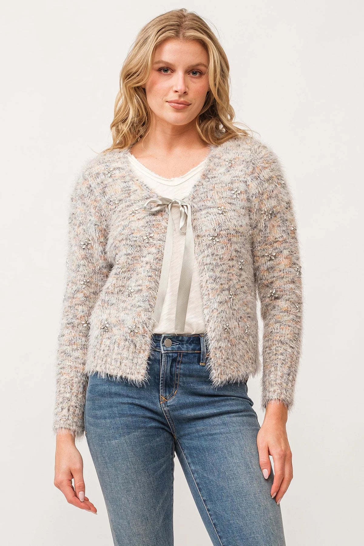 Instant Discount Serafina Cardigan Snowy Meadow