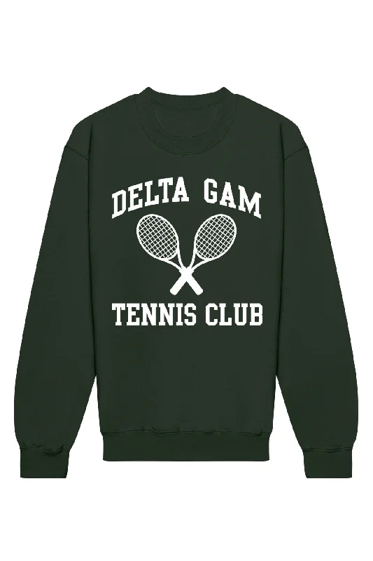 Weekend Specials You Can't Miss Delta Gamma Tennis Club Crewneck Sweatshirt