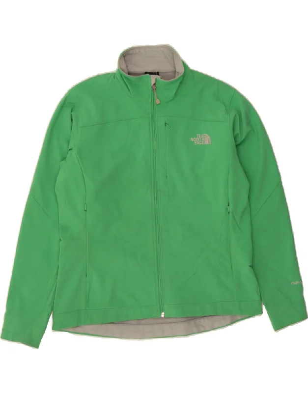 Savings Event THE NORTH FACE Womens Graphic Windbreaker Jacket UK 16 Large Green