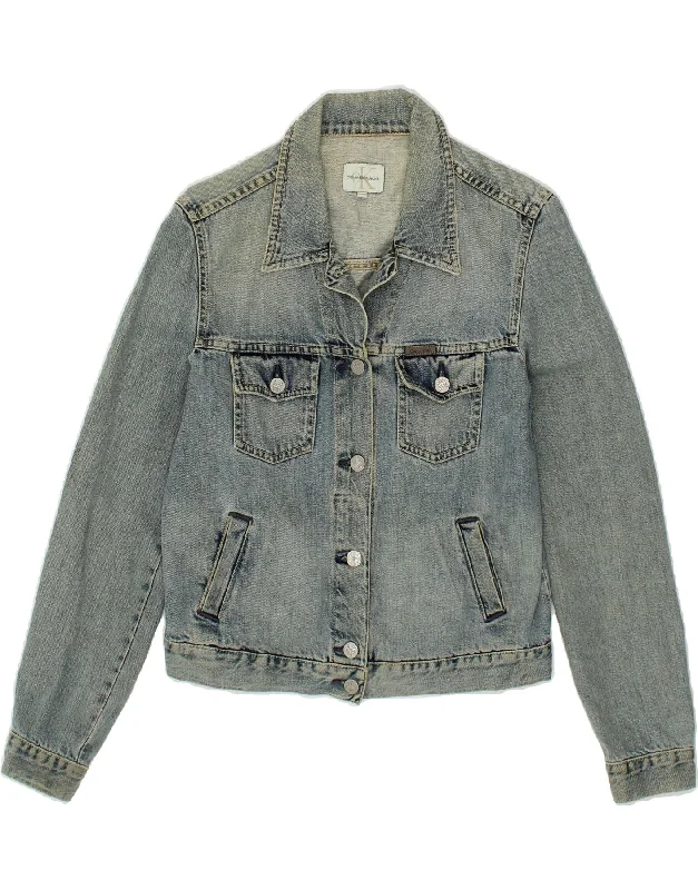 Weekend Deals That Amaze CALVIN KLEIN JEANS Womens Denim Jacket UK 16 Large Blue Cotton Weekend Deals That Amaze CALVIN KLEIN JEANS Womens Denim Jacket UK 16 Large Blue Cotton