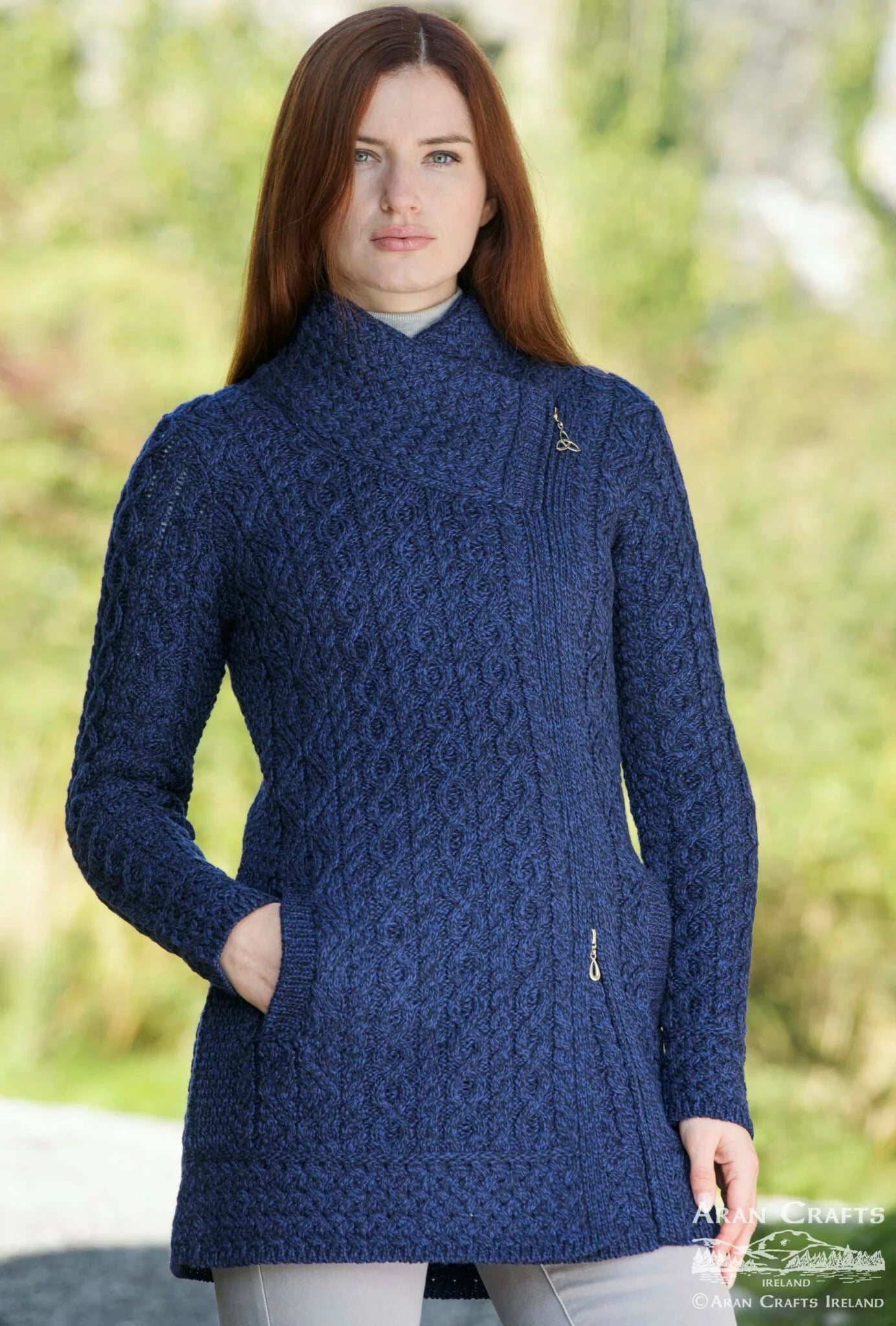 Weekend Specials to Celebrate Aran- Athenry Coat - Midnight