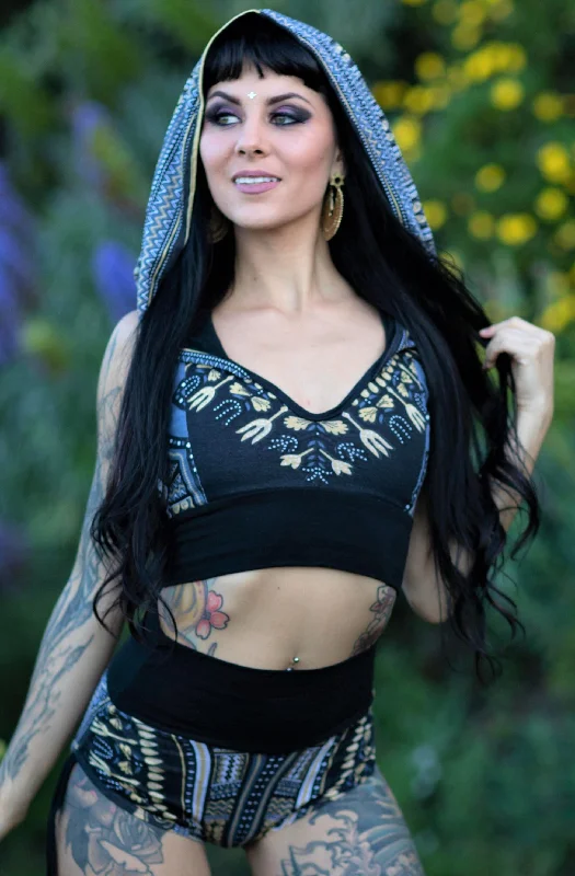 Black Egyptian Print
