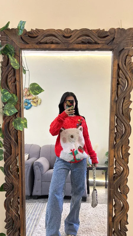 Take Action Christmas sweater S