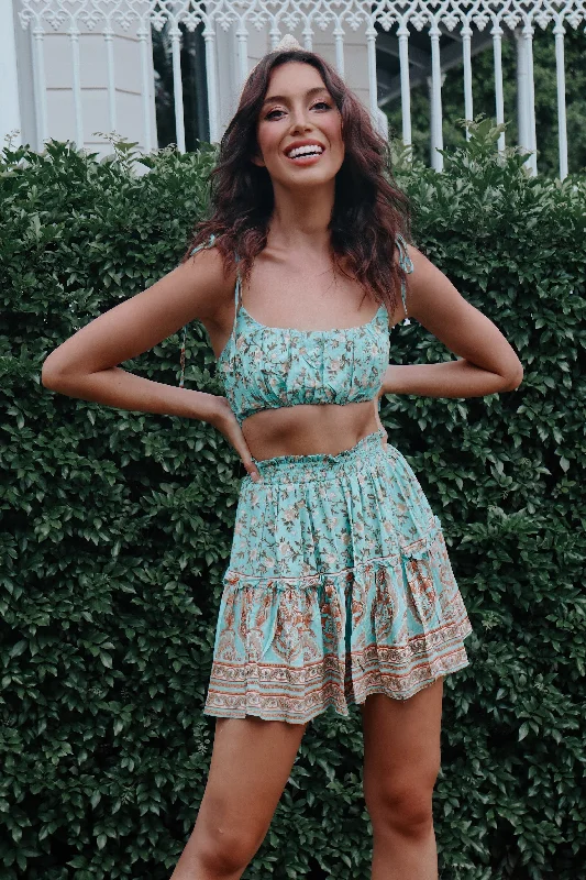 Limited Availability Mint Faye Set Top