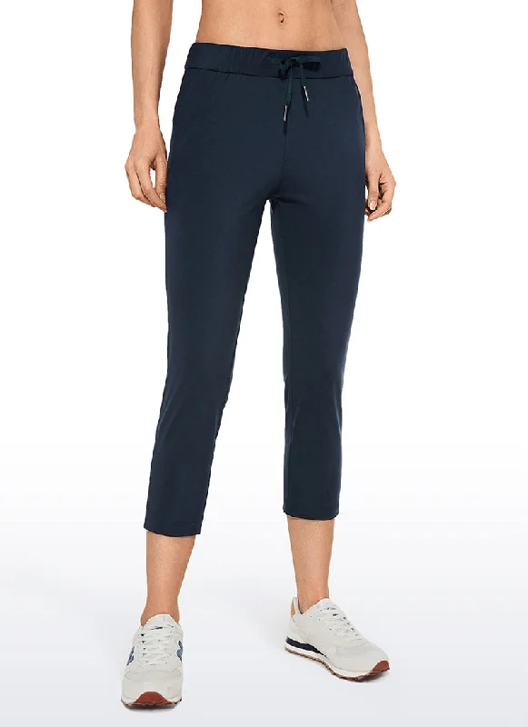 Buy Now Stretch Cropped Pants with Pockets 23''