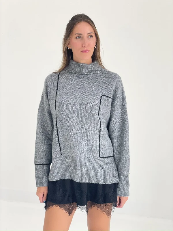 Weekend Bargains to Grab The Get Back Sweater - H Grey