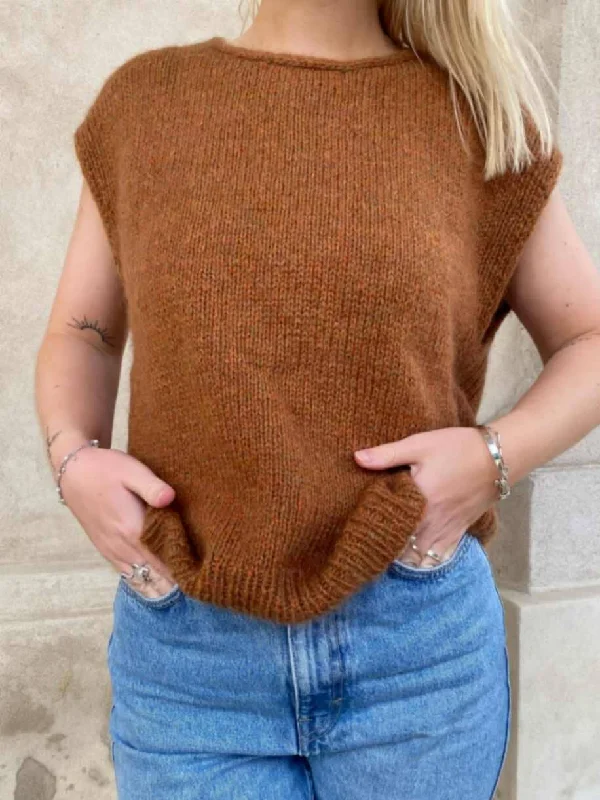Special Price Vest for Fanø by Önling, No 20 + Silk mohair knitting kit