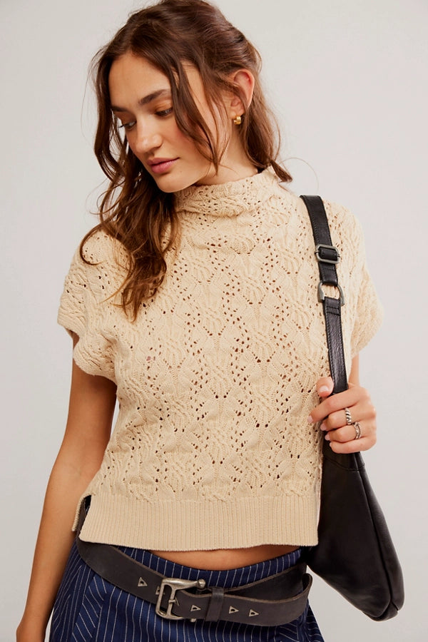 While Supplies Last Vickie Mock Neck Sweater