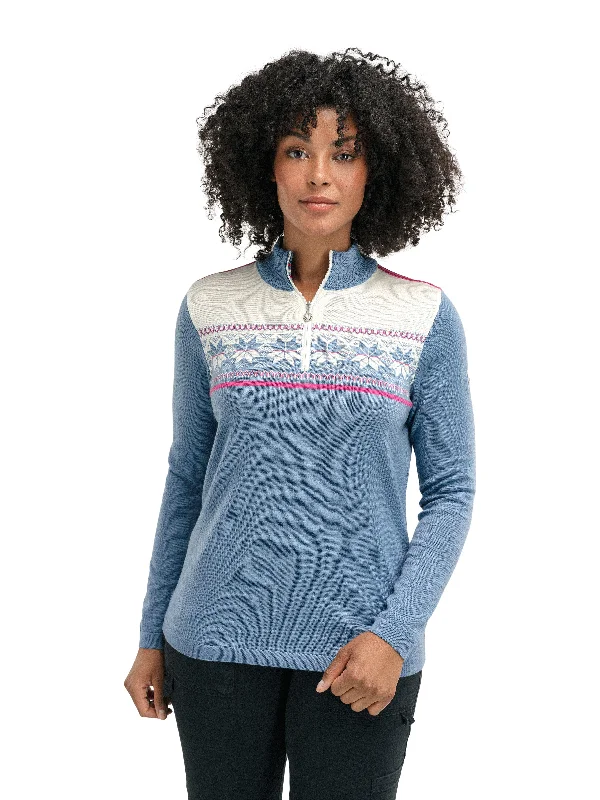 Weekend Deals That Please Dale of Norway - Liberg Women's Sweater - Blueshadow