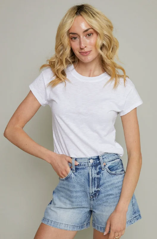 Weekend Flash Sale Dina Classic Tee - White