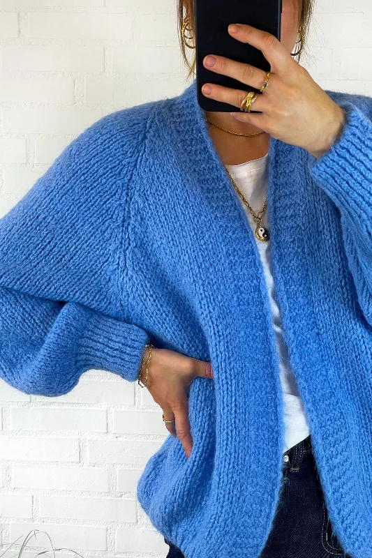 Weekend Special Noella - Fora Knit Cardigan - Blue