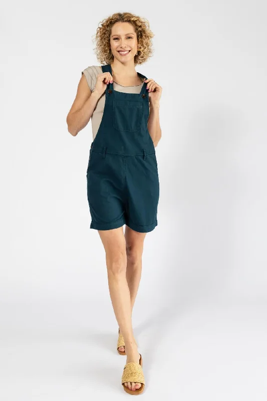 Special Promotion Short Traveller Overalls - Turquoise