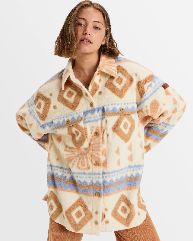 Weekend Offers That Excite Womens Morning Crush  Polar Shacket