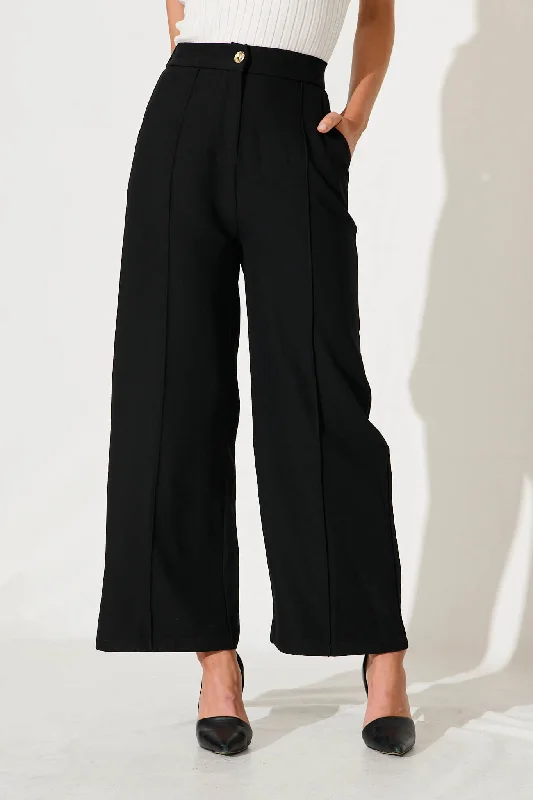 Weekend Offers You Can't Ignore Mantra Pant In Black