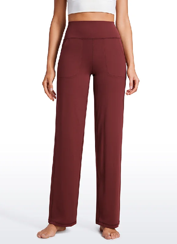 Deal Zone Butterluxe High Waist Wide Leg Pants 31''
