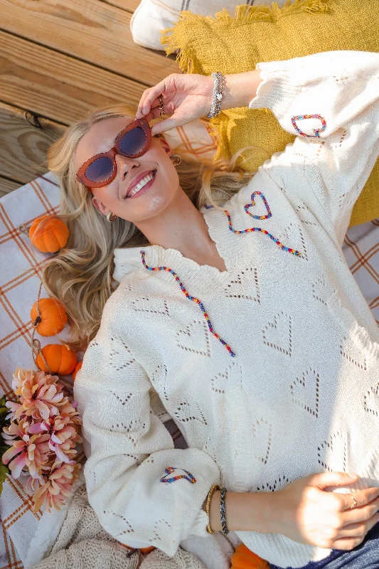 Price Rollback Give You My Heart Sweater